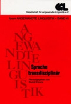 Sprache transdisziplinär