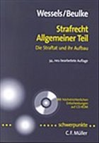 Strafrecht, Allgemeiner Teil, m. CD-ROM - Wessels, Johannes (Begr.) / Beulke, Werner (Fortg.)