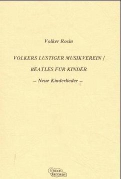 Volkers Liederwiese, Liederbuch - Rosin, Volker