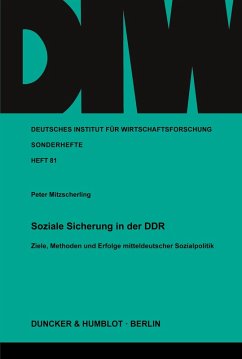 Cover Soziale Sicherung in der DDR.