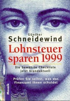 Lohnsteuer sparen 1999