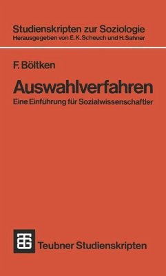 Auswahlverfahren - Böltken, Ferdinand