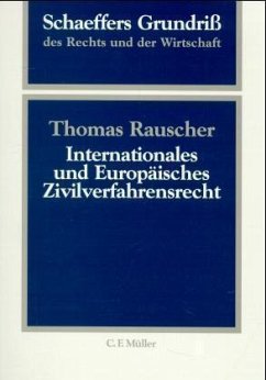 Internationales und Europäisches Zivilverfahrensrecht / Schaeffers Grundriß des Rechts und der Wirtschaft 13/2