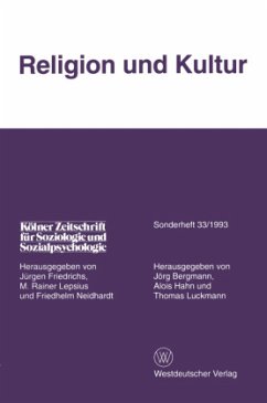 Religion und Kultur - Hahn, Alois