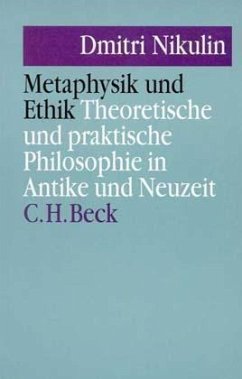 Metaphysik und Ethik - Nikulin, Dmitri