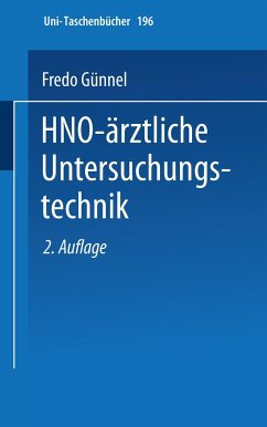 HNO-ärztliche Untersuchungstechnik - Günnel, F.