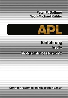 Einführung in die Programmiersprache APL