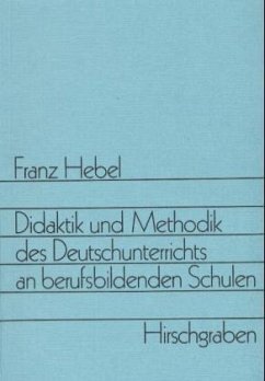 Didaktik und Methodik des Deutschunterrichts an berufsbildenden Schulen