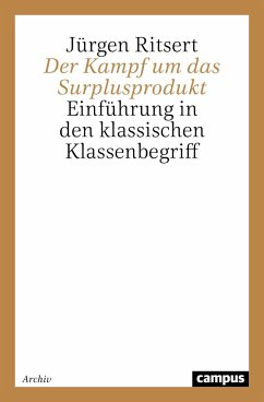 Der Kampf um das Surplusprodukt - Ritsert, Jürgen