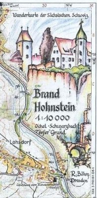 Brand Hohnstein 1 : 10 000 - Böhm, Rolf