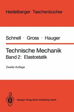 Technische Mechanik - Schnell, Walter; Gross, Dietmar; Hauger, Werner