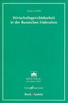 Cover Wirtschaftsgerichtsbarkeit in der Russischen Föderation