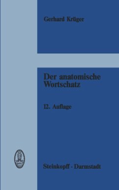 Der anatomische Wortschatz - Krüger, Gerhard