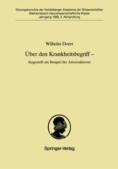 Über den Krankheitsbegriff ¿ dargestellt am Beispiel der Arteriosklerose - Doerr, Wilhelm