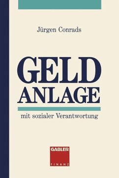 Geld Anlage - Conrads, Jürgen