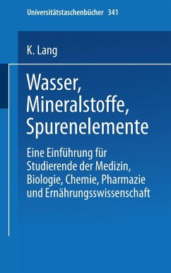 Wasser, Mineralstoffe, Spurenelemente - Lang, K.