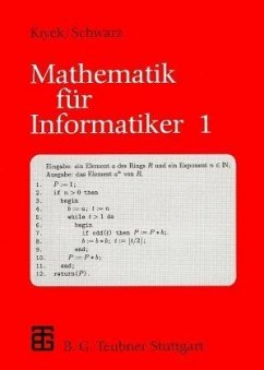 Mathematik für Informatiker. Bd.1