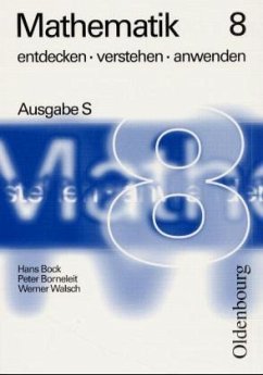 8. Klasse, EURO / Mathematik entdecken, verstehen, anwenden, Ausgabe S - Hans Bock, Werner Walsch