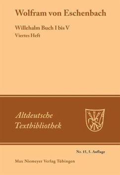 Willehalm Buch I bis V