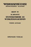 Stufengetriebe an Werkzeugmaschinen