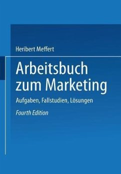Arbeitsbuch zum Marketing - Meffert, Heribert