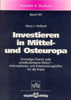 Cover Investieren in Mitteleuropa und Osteuropa