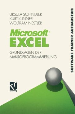 Microsoft® Excel - Schindler, Ursula; Klinner, Kurt; Nestler, Wolfram