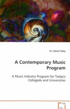 A Contemporary Music Program - Tolley Dr. David