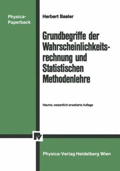 Grundbegriffe der Wahrscheinlichkeitsrechnung und statistischen Methodenlehre - Basler, Herbert