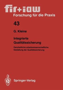 Integrierte Qualitätssicherung - Kleine, Gotthard