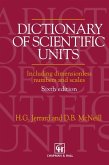 Dictionary of Scientific Units