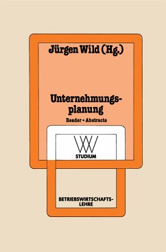 Unternehmungsplanung - Wild, Jürgen