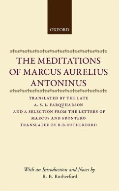 The Meditations of Marcus Aurelius Antoninus - Editor