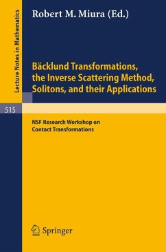 Bäcklund Transformations, the Inverse Scattering Method, Solitons, and Their Applications