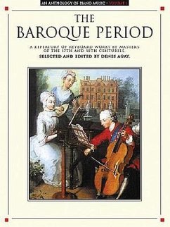 An Anthology of Piano Music Volume 1: The Baroque Period - Agay, Denes