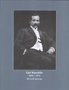 Cover Carl Koechlin (1856-1914)