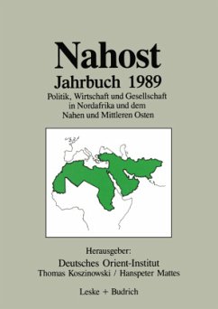 Nahost Jahrbuch 1989 - Koszinowski, Thomas;Mattes, Hanspeter