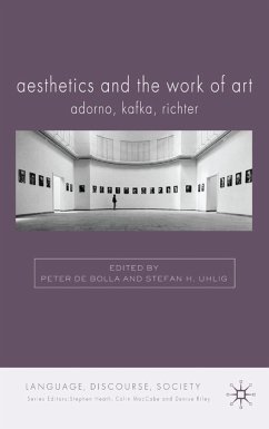 Aesthetics and the Work of Art