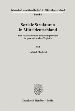 Cover Soziale Strukturen in Mitteldeutschland.