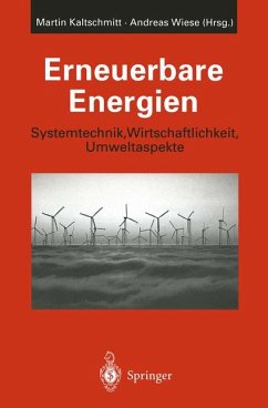 Erneuerbare Energien: Systemtechnik, Wirtschaftlichkeit, Umweltaspekte.
