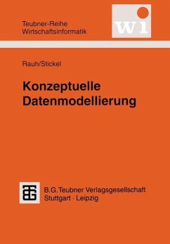 Konzeptuelle Datenmodellierung - Rauh, Otto; Stickel, Eberhard