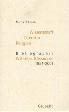 Wissenschaft - Religion - Dichtung; . - Hollender, Martin