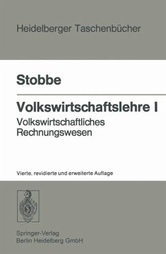 Volkswirtschaftslehre I: Volkswirtschaftliches Rechnungswesen (Heidelberger Taschenbücher)