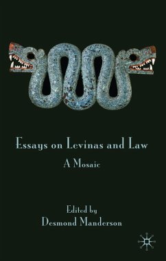 Essays on Levinas and Law - Manderson, Desmond