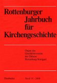 Rottenburger Jahrbuch für Kirchengeschichte. Band 19/2000