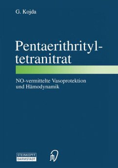 Cover Pentaerithrityltetranitrat NO-vermittelte Vasoprotektion und Hämodynamik