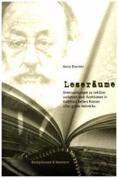 Cover Untersuchungen zu Lektüreverfahren und -funktionen in Gottfried Kellers Roman 