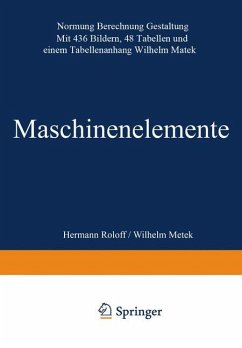 Maschinen elemente - Roloff, Hermann