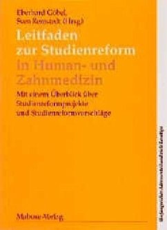 Cover Leitfaden zur Studienreform in Humanmedizin und Zahnmedizin