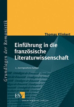 Einführung in die französische Literaturwissenschaft - Klinkert, Thomas